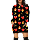Women Halloween Print Hoodie